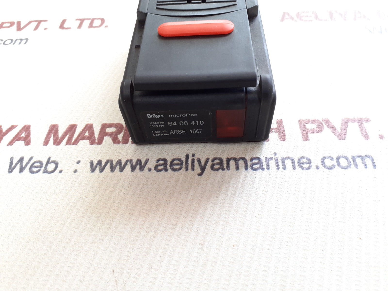 Drager micropac 6408410 gas monitor 