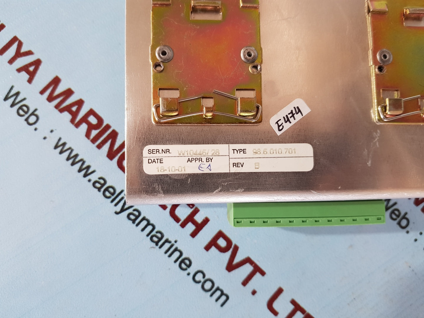Praxis 98.6.010.701 sensor supply module xs109