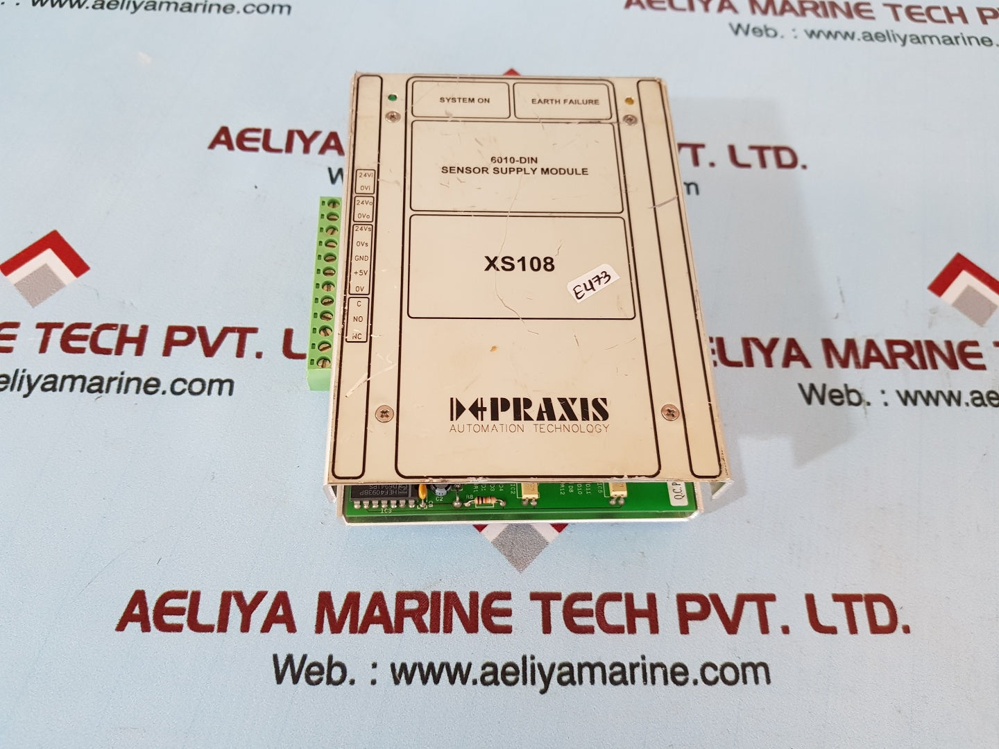 Praxis 98.6.010.701 Sensor Supply Module Xs108