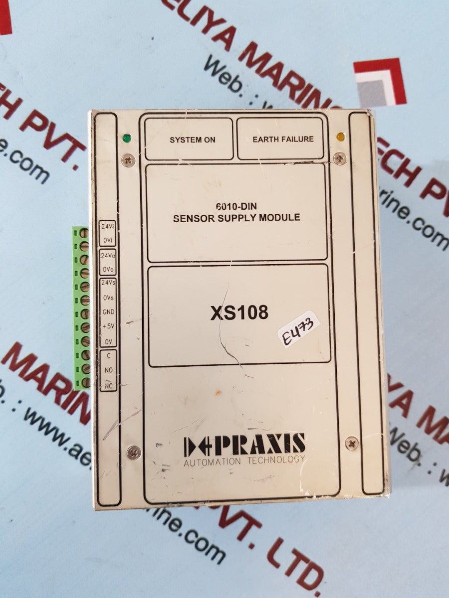 Praxis 98.6.010.701 Sensor Supply Module Xs108