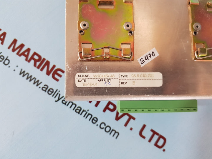 Praxis 98.6.010.701 sensor supply module xs105