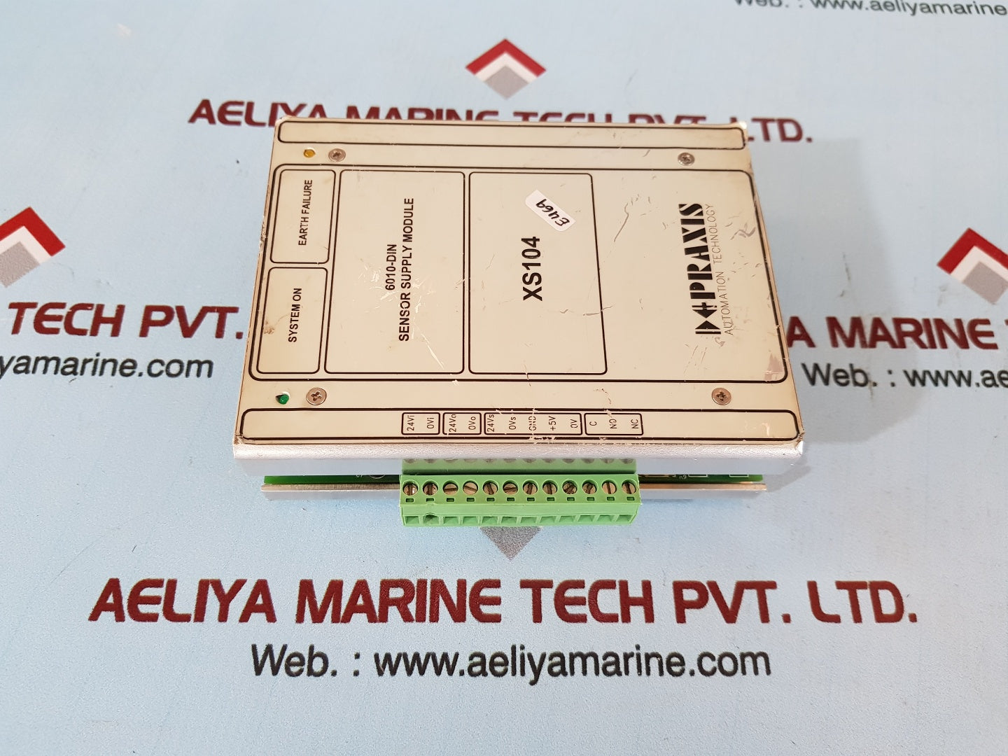 Praxis 98.6.010.701 sensor supply module xs104