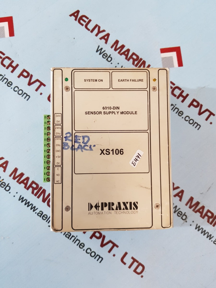 Praxis 98.6.010.701 sensor supply module xs106