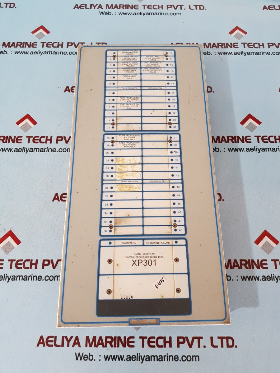 Praxis 98.6.049.706 i/o processor module xp301