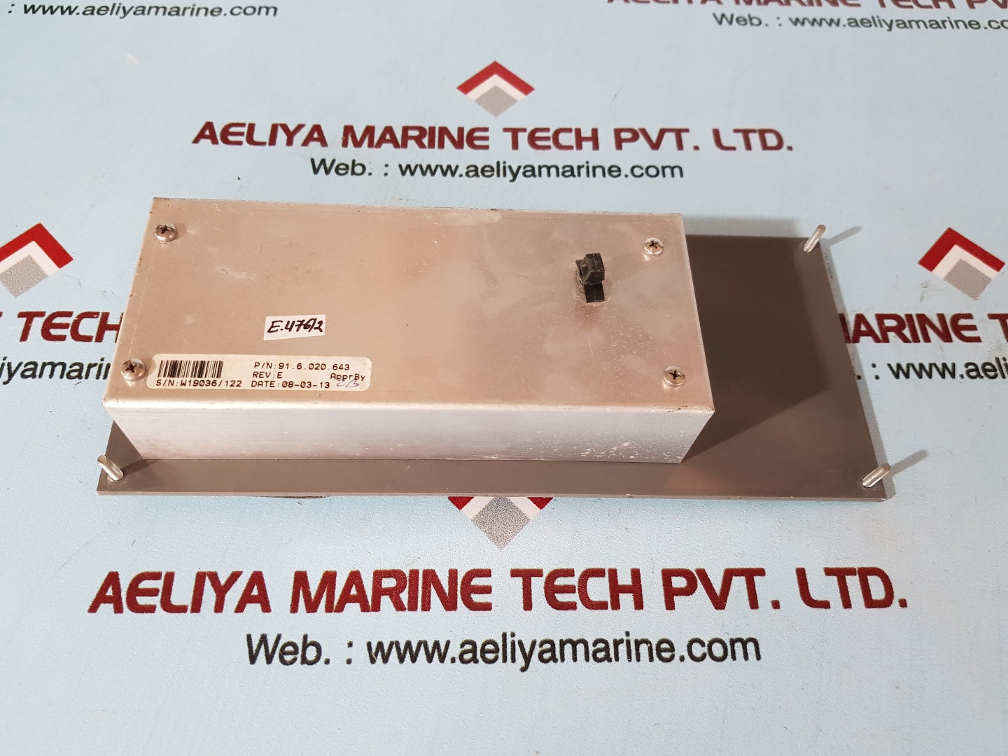 Praxis 91.6.020.643 control panel