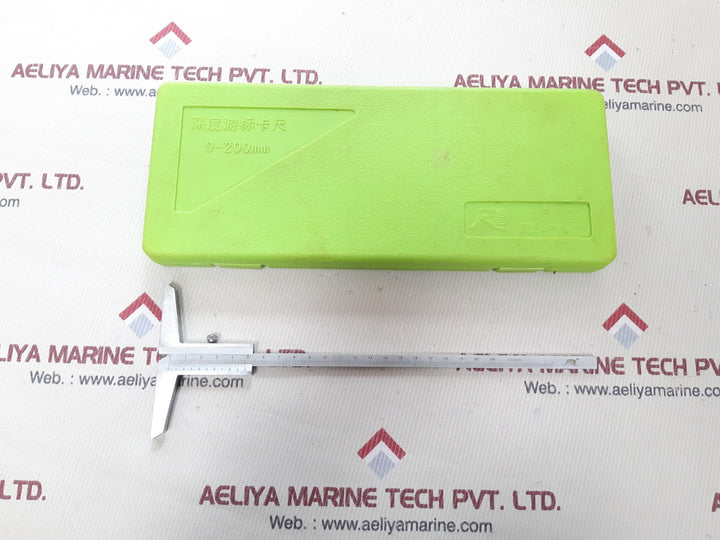 0-200 mm 0.02mm depth vernier