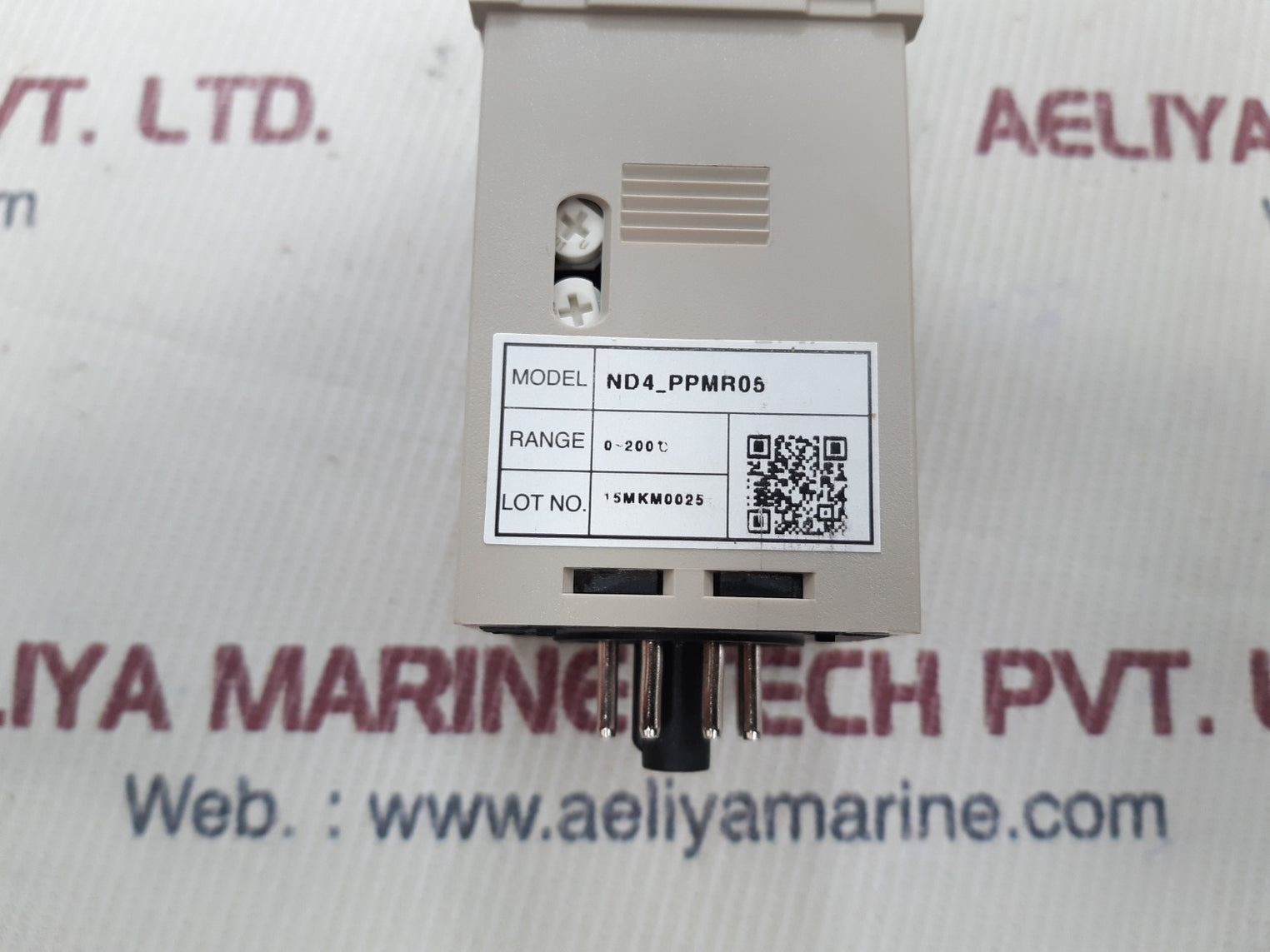 Hanyoung nux nd4_ppmr05 temperature controller