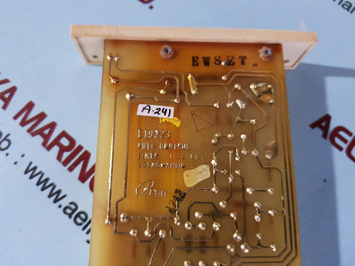 Automatic control 39405634 timer card