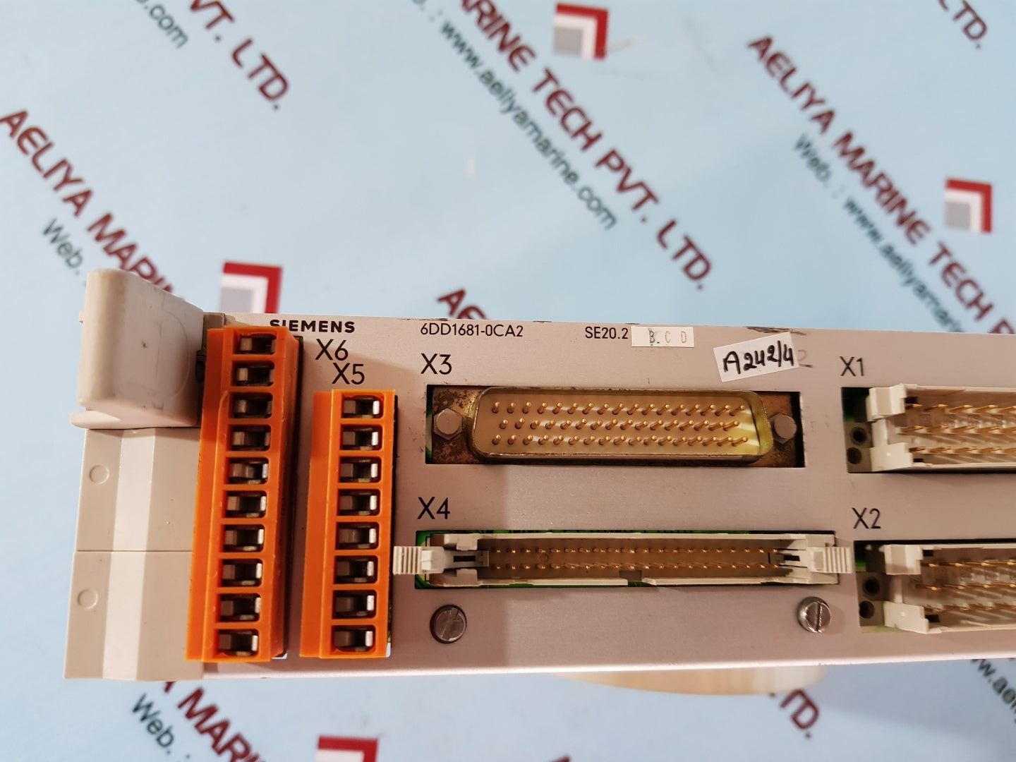 Siemens 6dd1681-0ca2 se 20.2 digital module plc ge.465681.0020.20