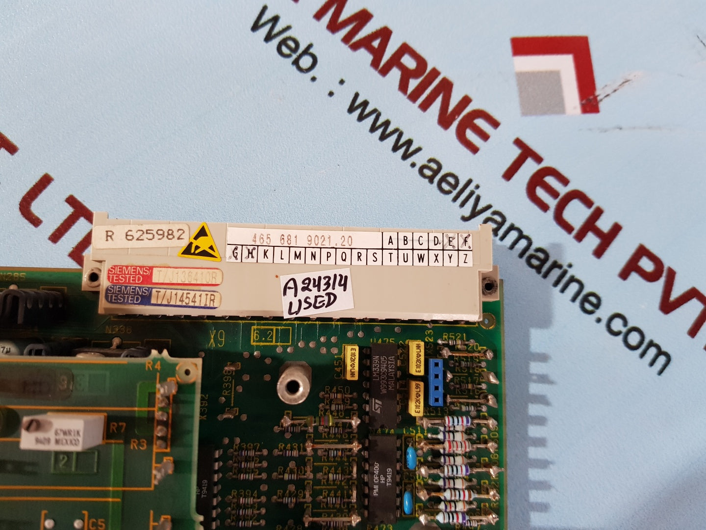 Siemens 6dd1681-0cb2 se21.2 digital module plc