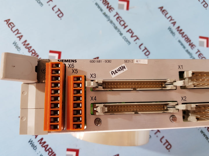 Siemens 6dd1681-0cb2 se21.2 digital module plc