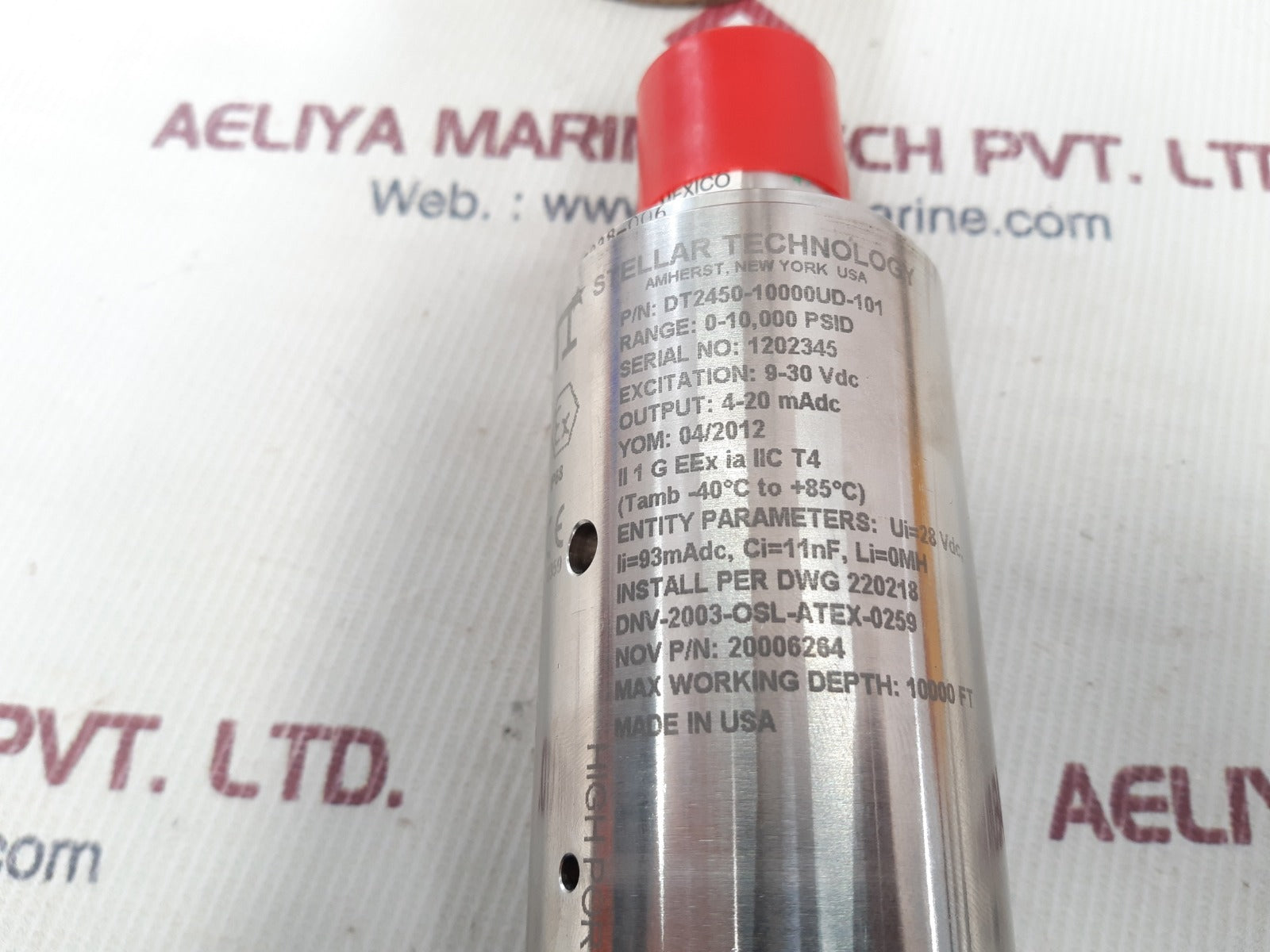 Stellar dt2450-10000ud-101 pressure transducer