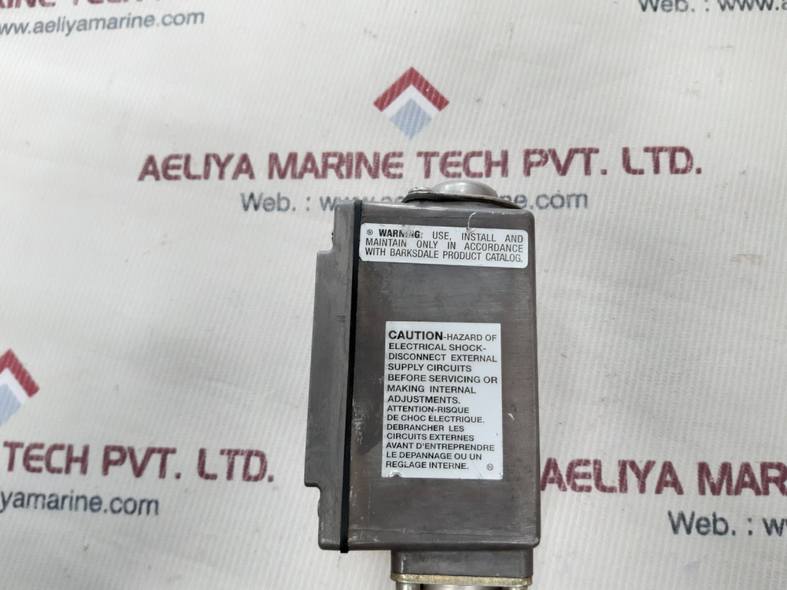 Barksdale ml1h-h203-ws temperature switch
