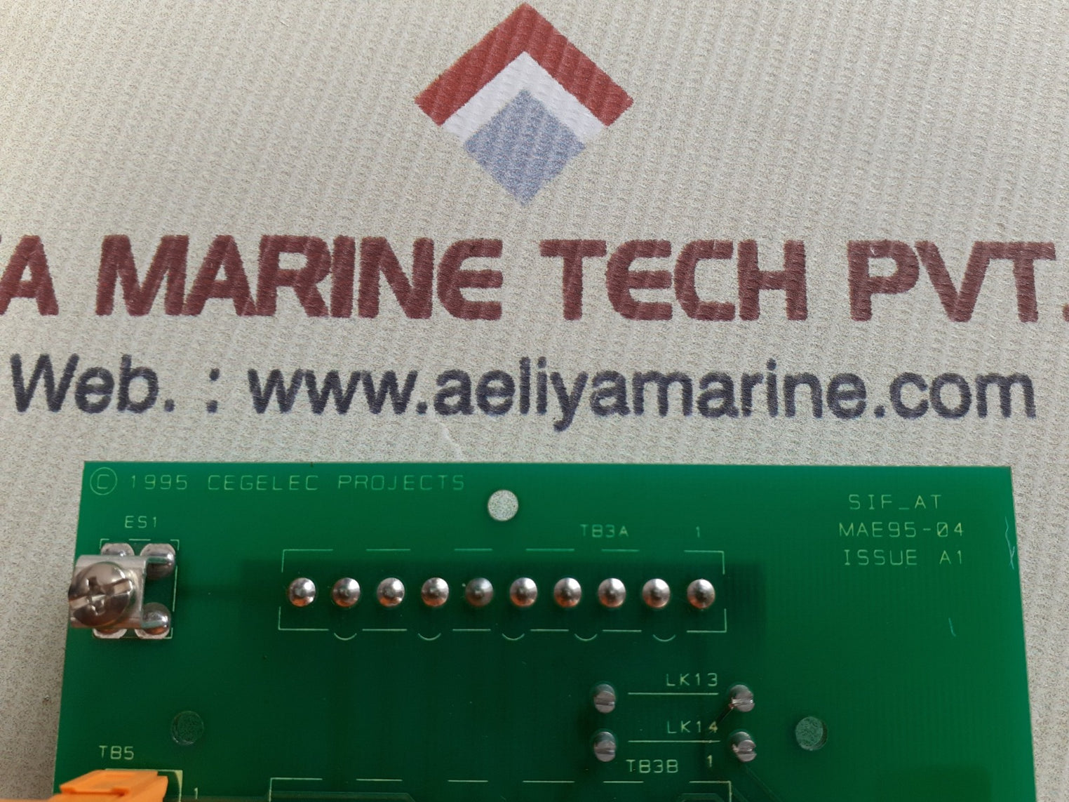 Cegelec sif-at analog termination panel