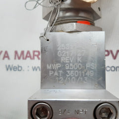 Gilmore 25311-3- g217127 relief valve