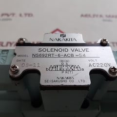 Nakakita ns692rt-6-acb-54 solenoid valve