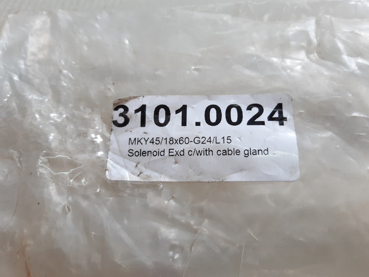 Wandfluh mky45/18x60-g24/l15 solenoid valve