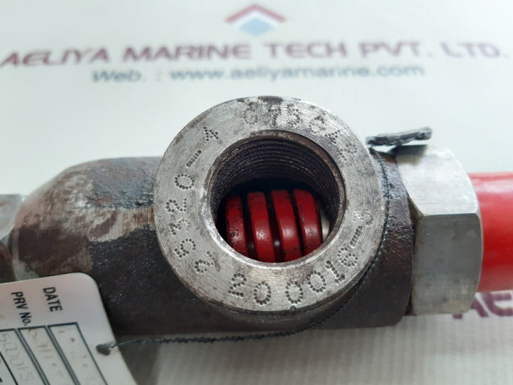 Gilmore 25320-4 valve 200016-3