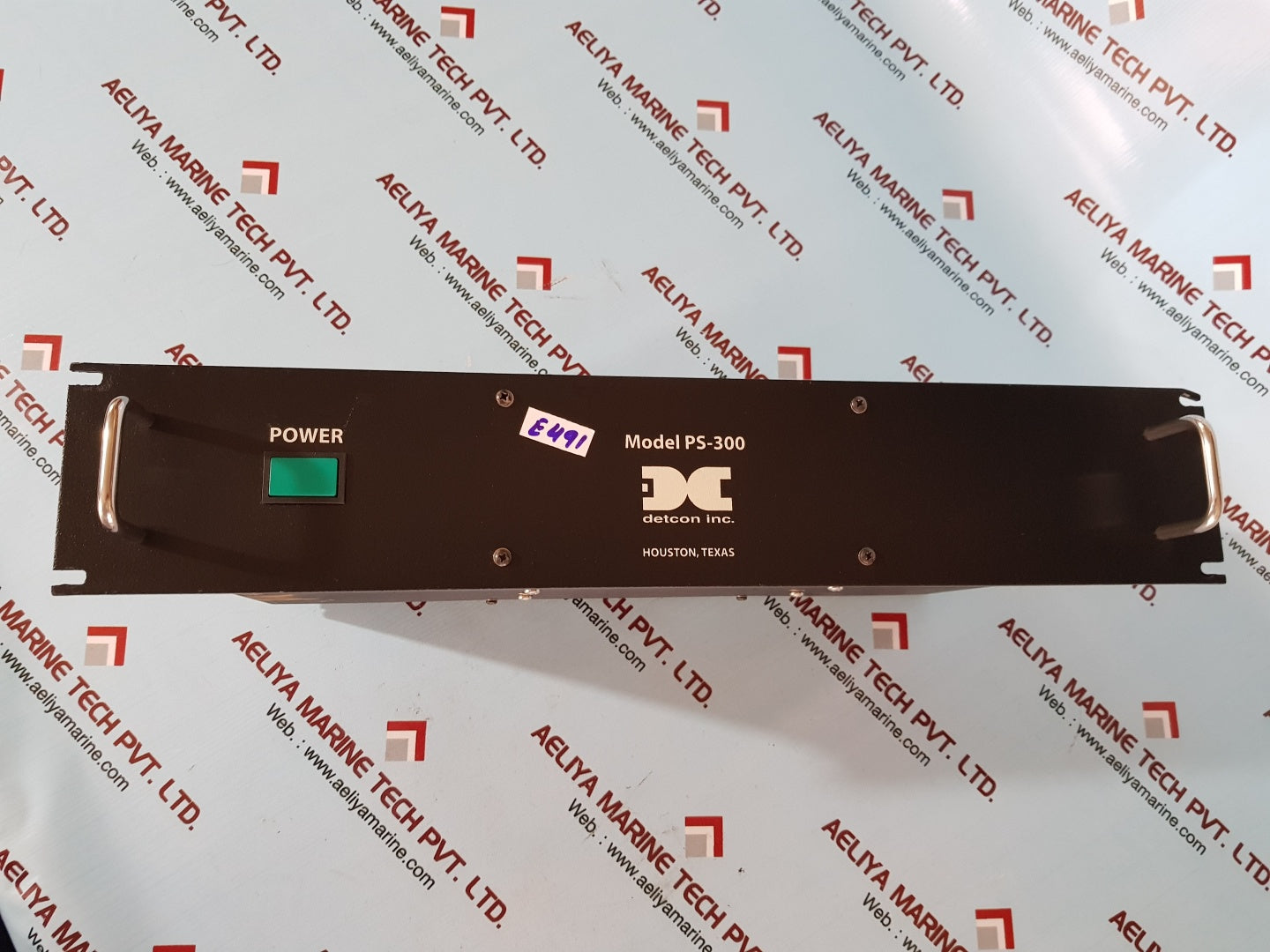 Detcon ps-300 power supply 975-124300-000 24 vdc out