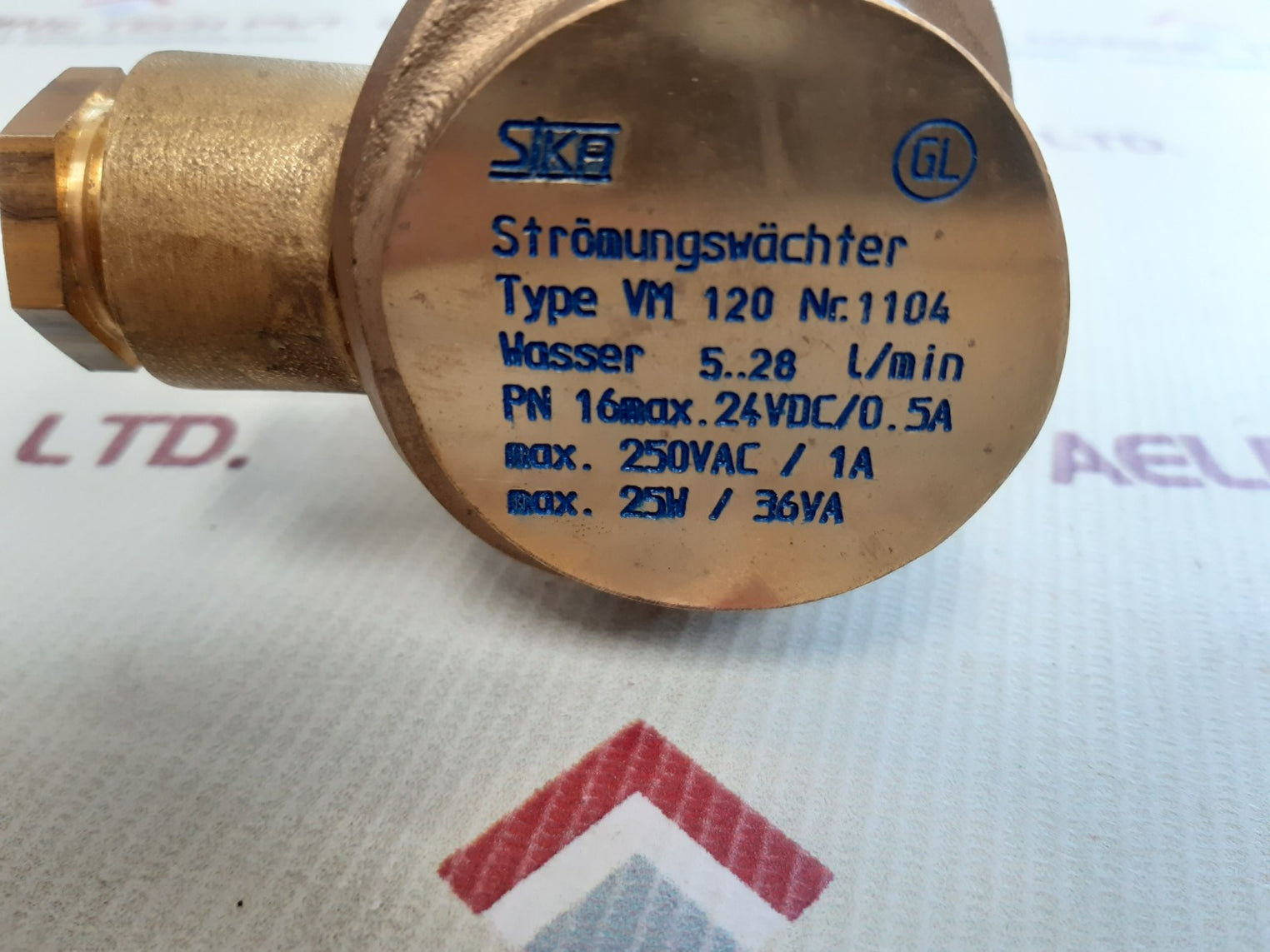 Sika vm 120 flow switches paddle and piston type