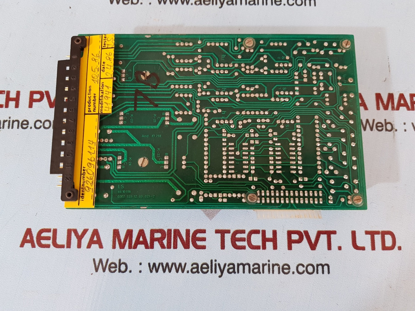 Liebherr 926096114 pcb card 0002.555.12.00 021-2