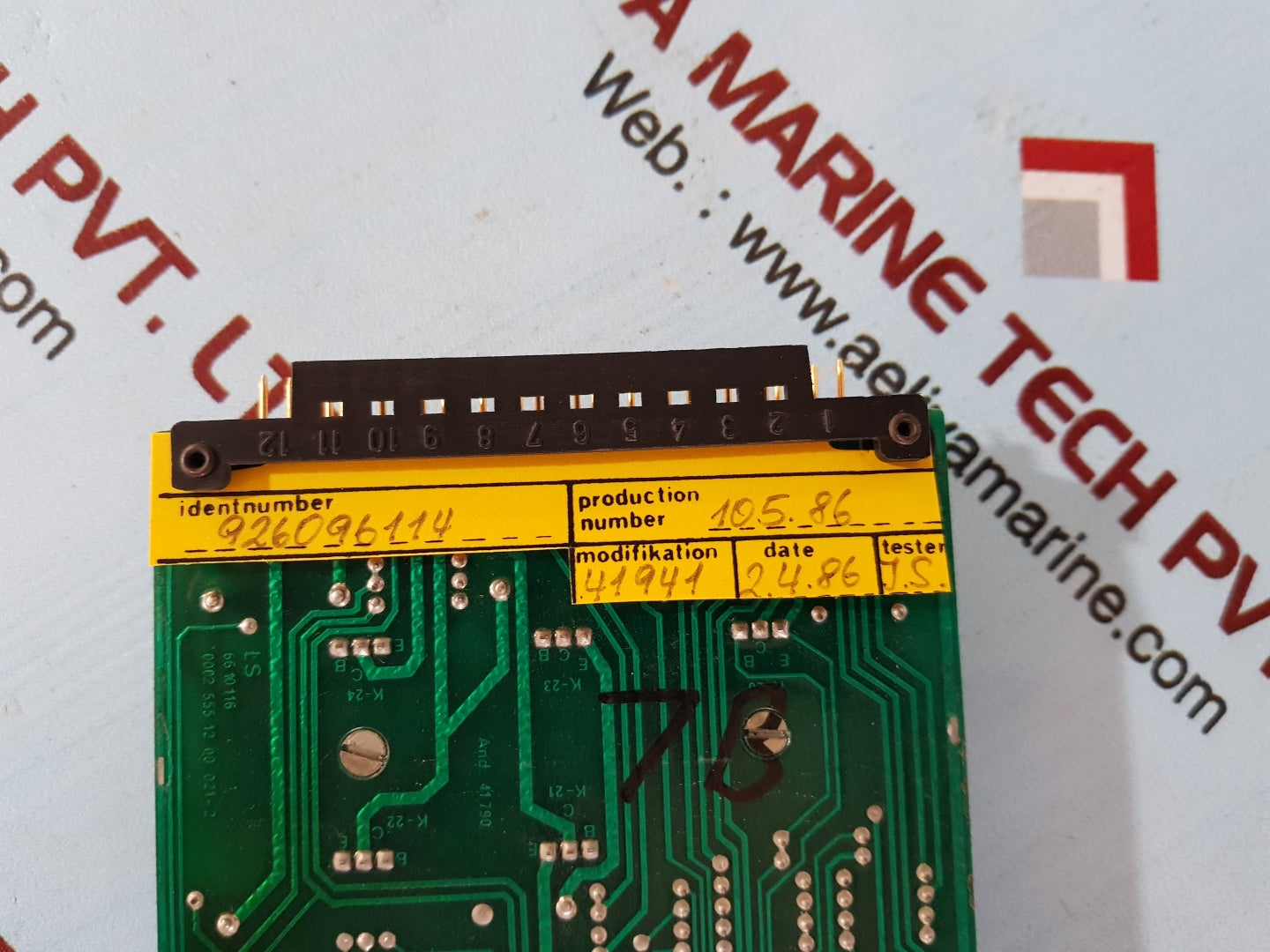 Liebherr 926096114 pcb card 0002.555.12.00 021-2