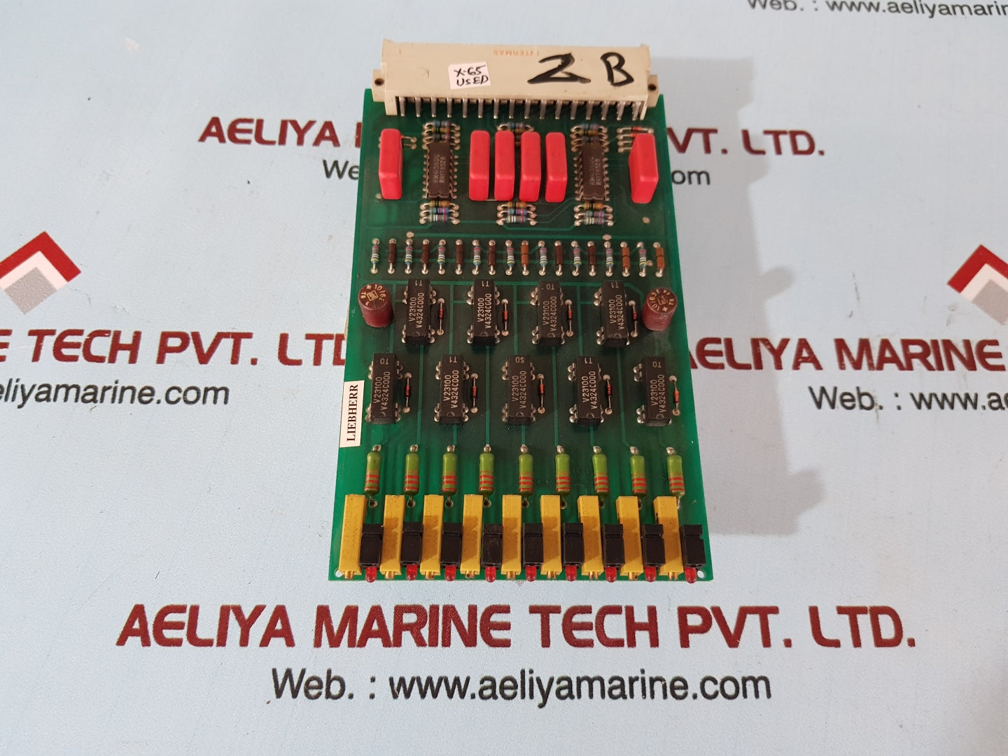 Liebherr 927672114 pcb card 0002.555 6800 021 0