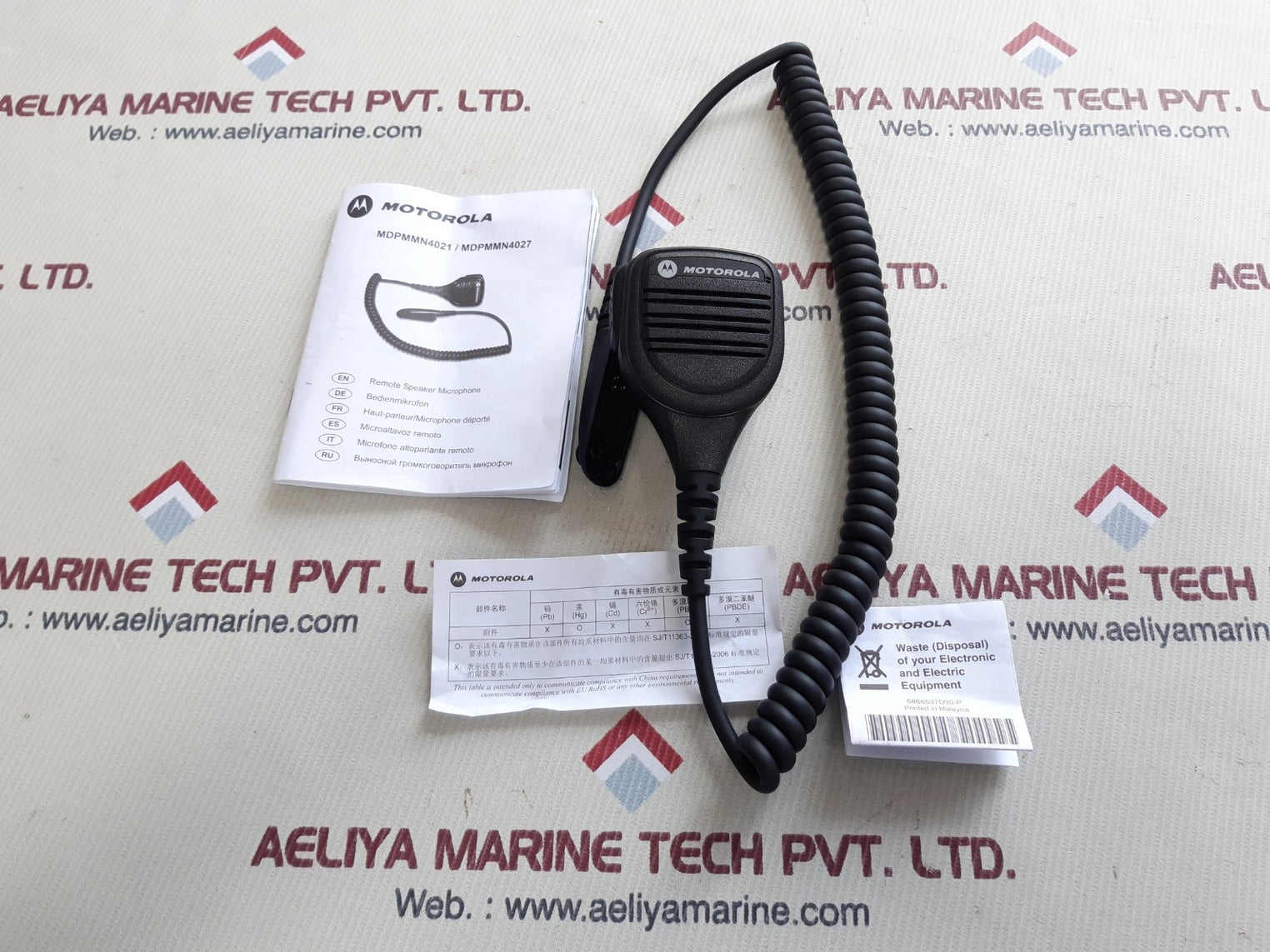 Motorola Mdpmmn4027A Remote Speaker Microphone