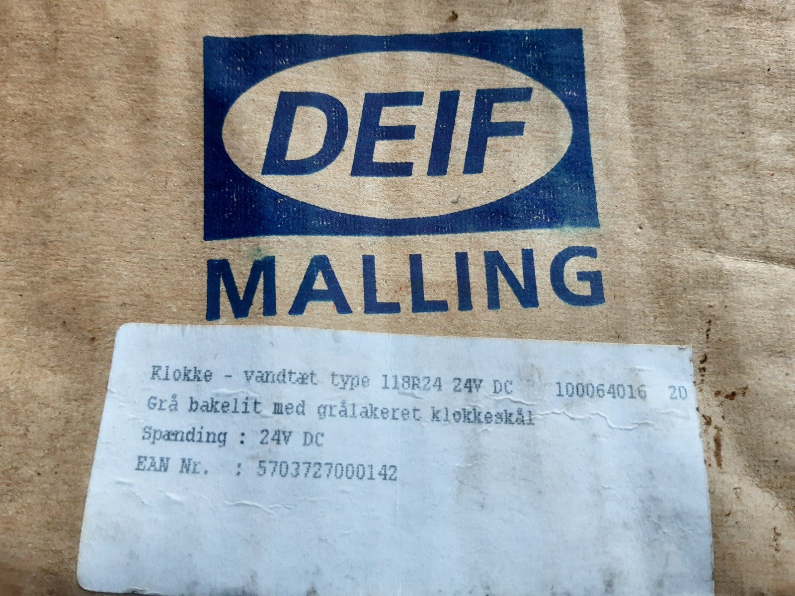 Deif 118r fire bell
