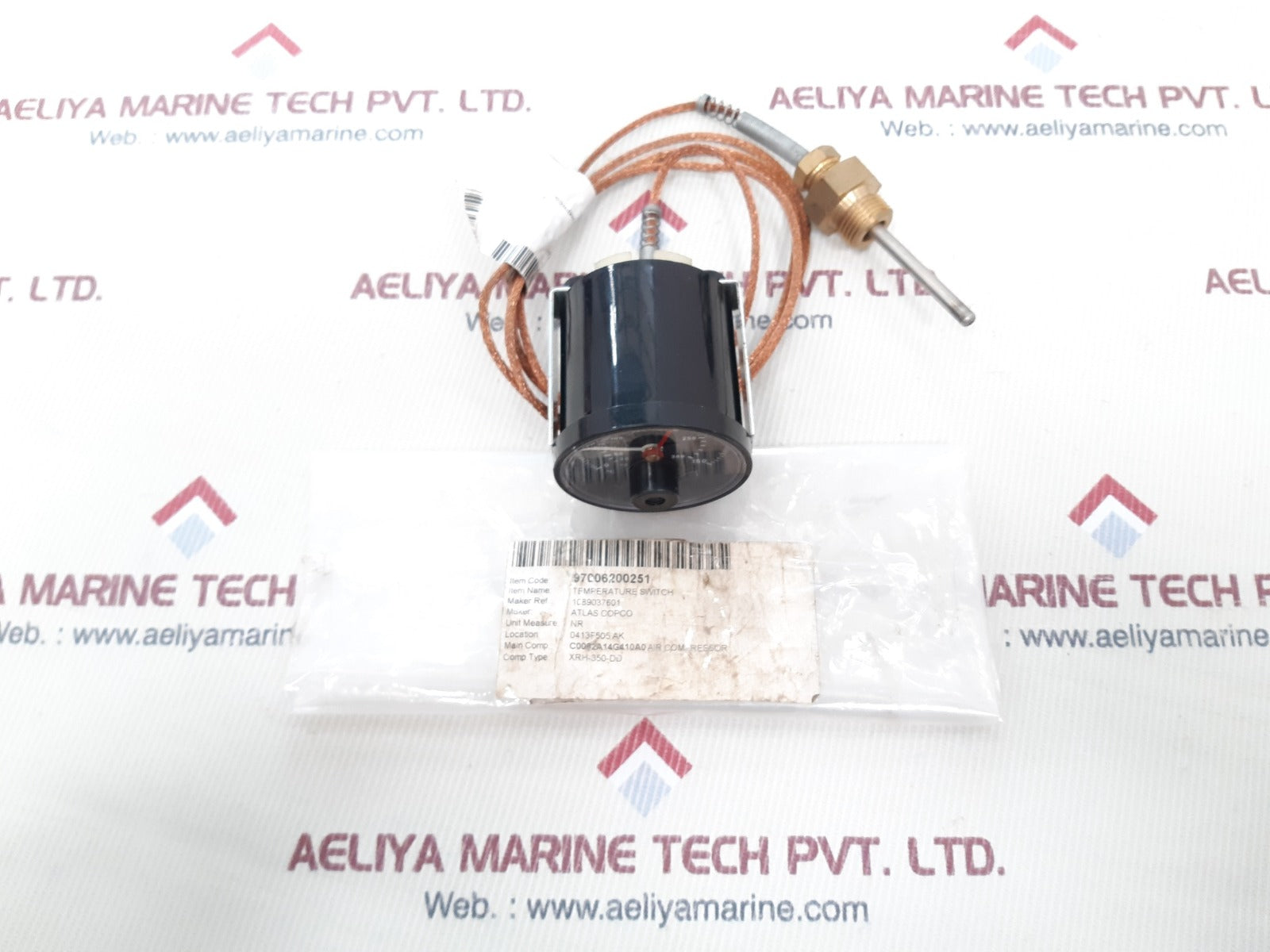 Atlas copco 10890376-01 temperature switch