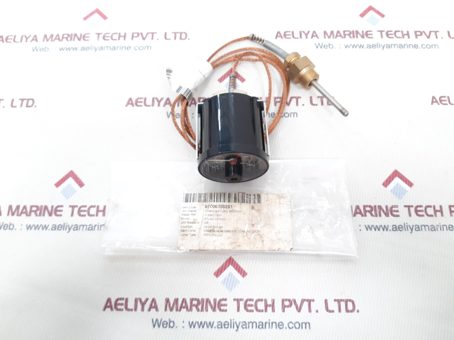 Atlas copco 10890376-01 temperature switch
