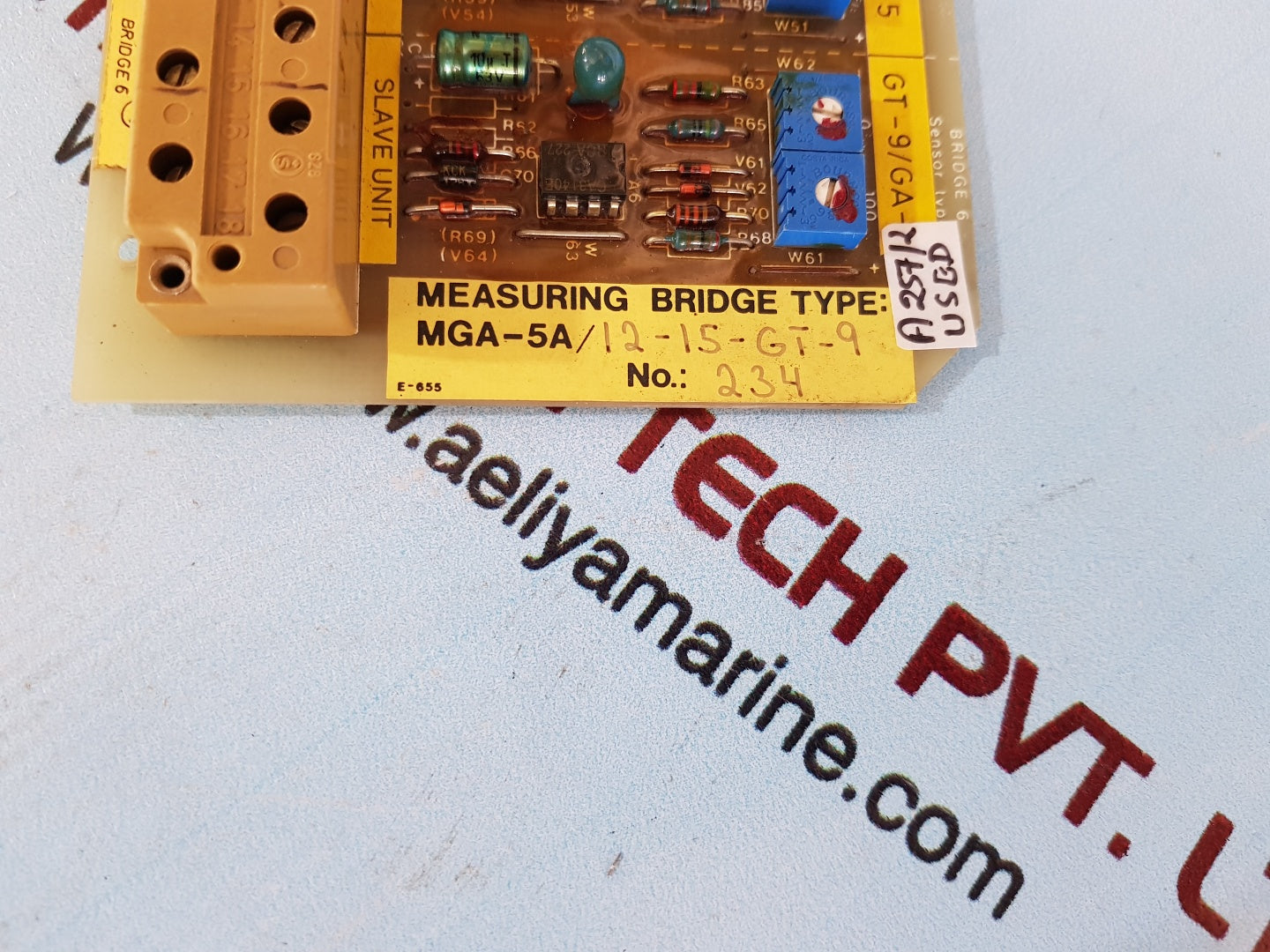 Autronica mga-5a/12-15-gt-9 pcb card no:234