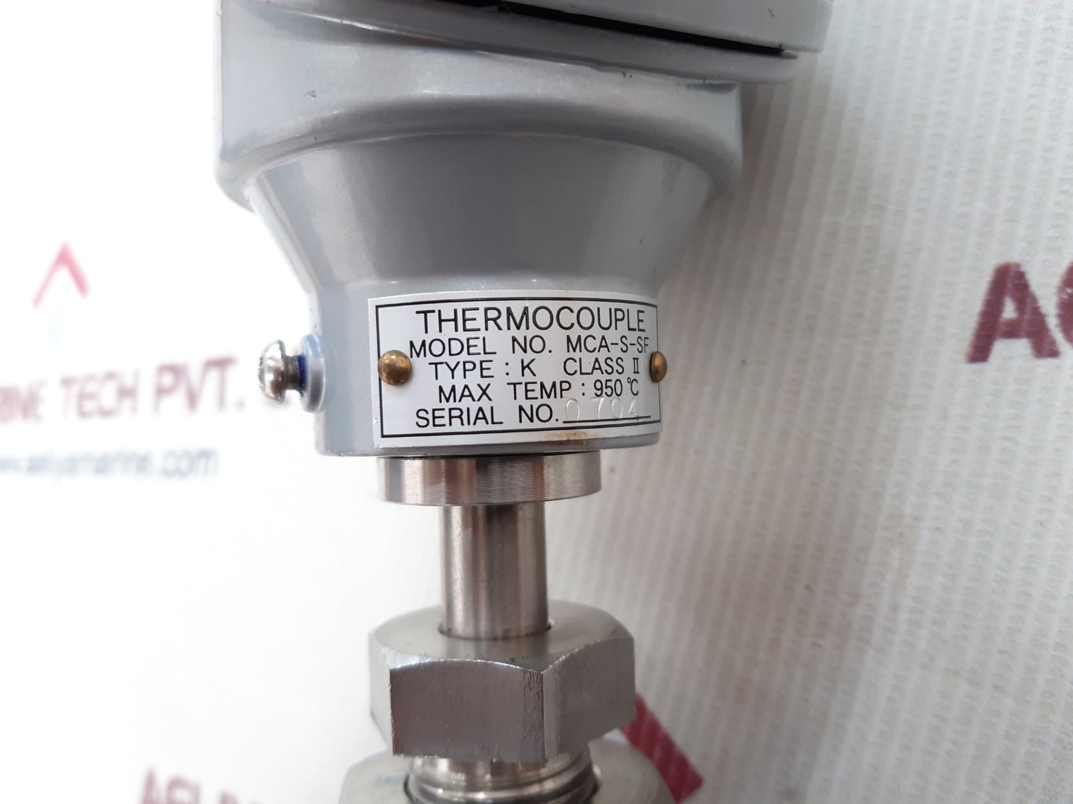 Mca-s-sf thermocouple type k
