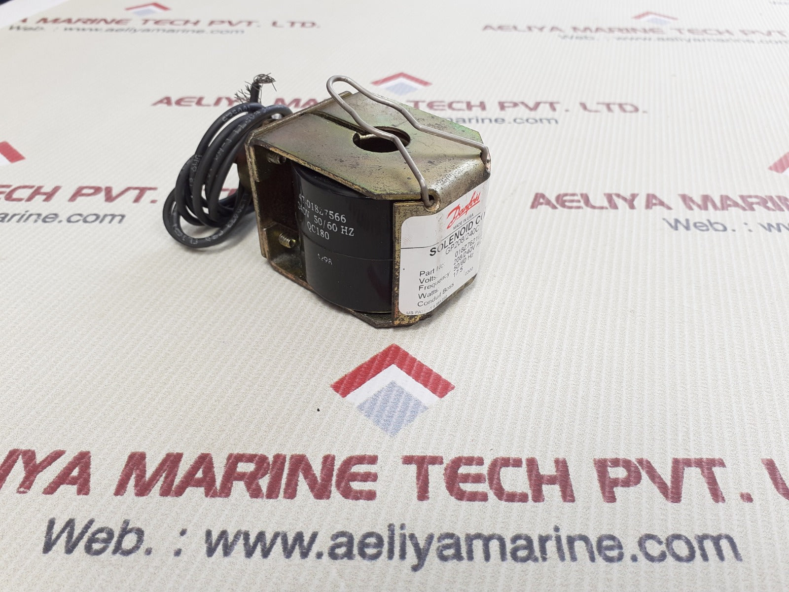 Danfoss gp208/240c solenoid coil 018z762100 208/240v ac 50/60hz
