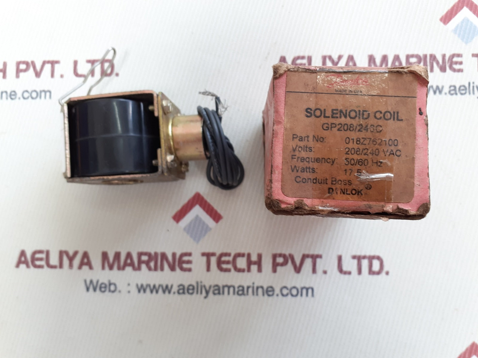 Danfoss gp208/240c solenoid coil 018z762100 208/240v ac 50/60hz