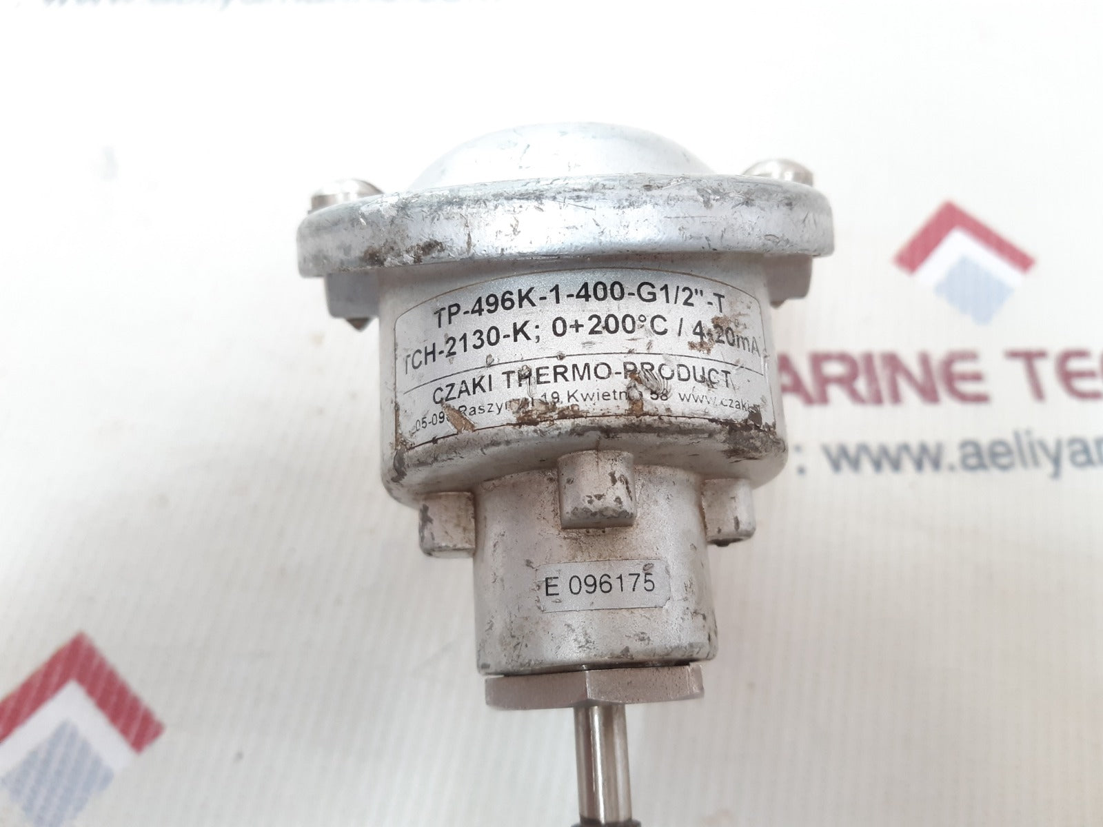 Czaki thermo tp-496k-1-400-g1/2"-t temperature sensor