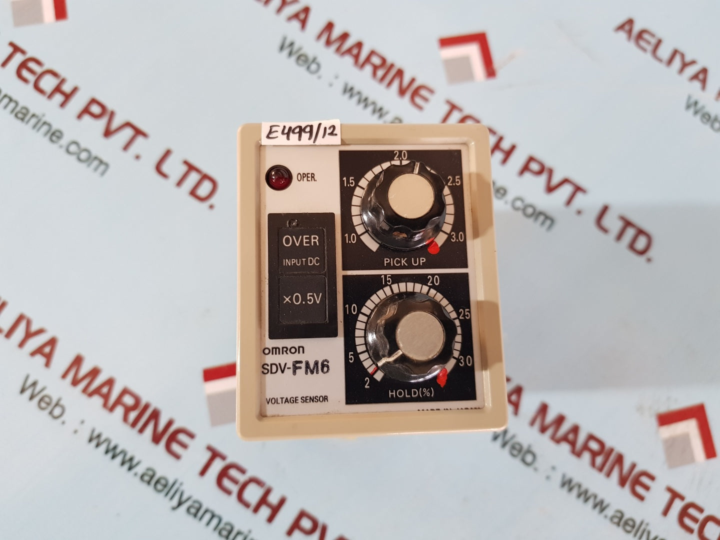 Omron sdv-fm6 voltage sensor 100/110v