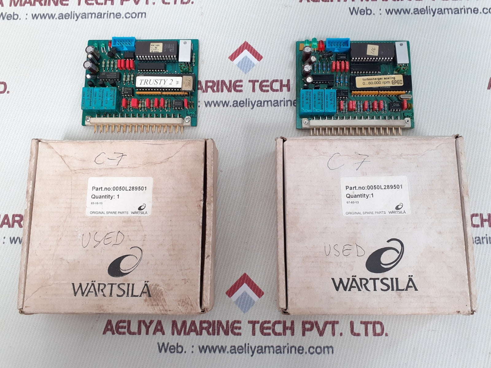Wartsila 0050l289501 pcb card
