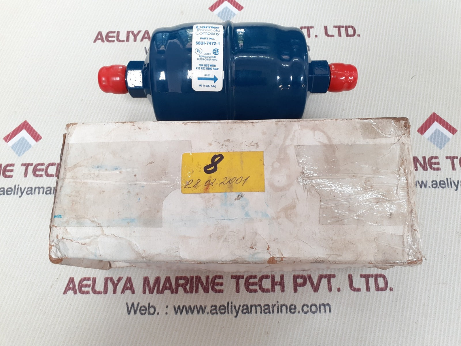 Carrier transicold 66ui-7472-1 filter-drier 407g