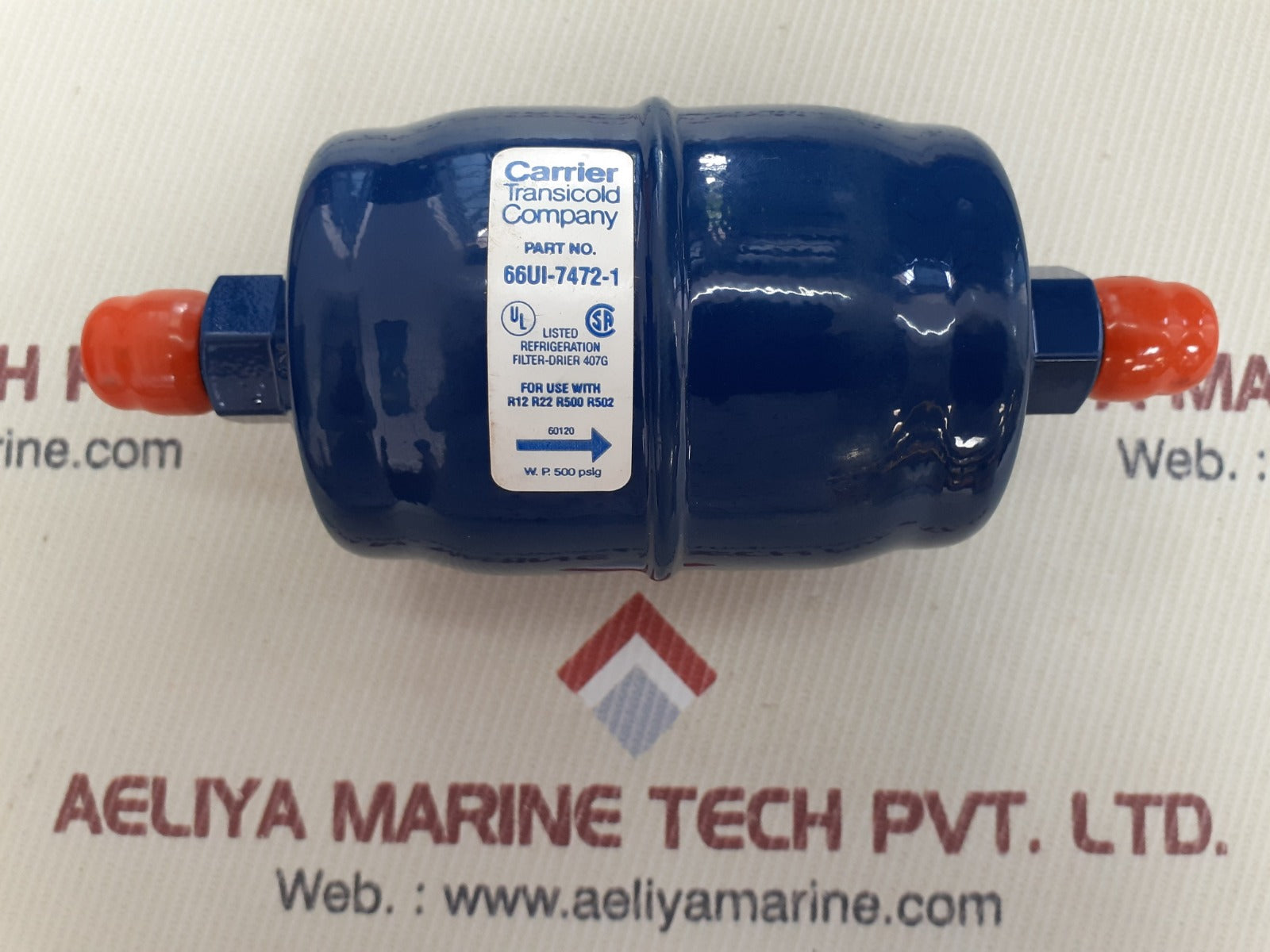 Carrier transicold 66ui-7472-1 filter-drier 407g