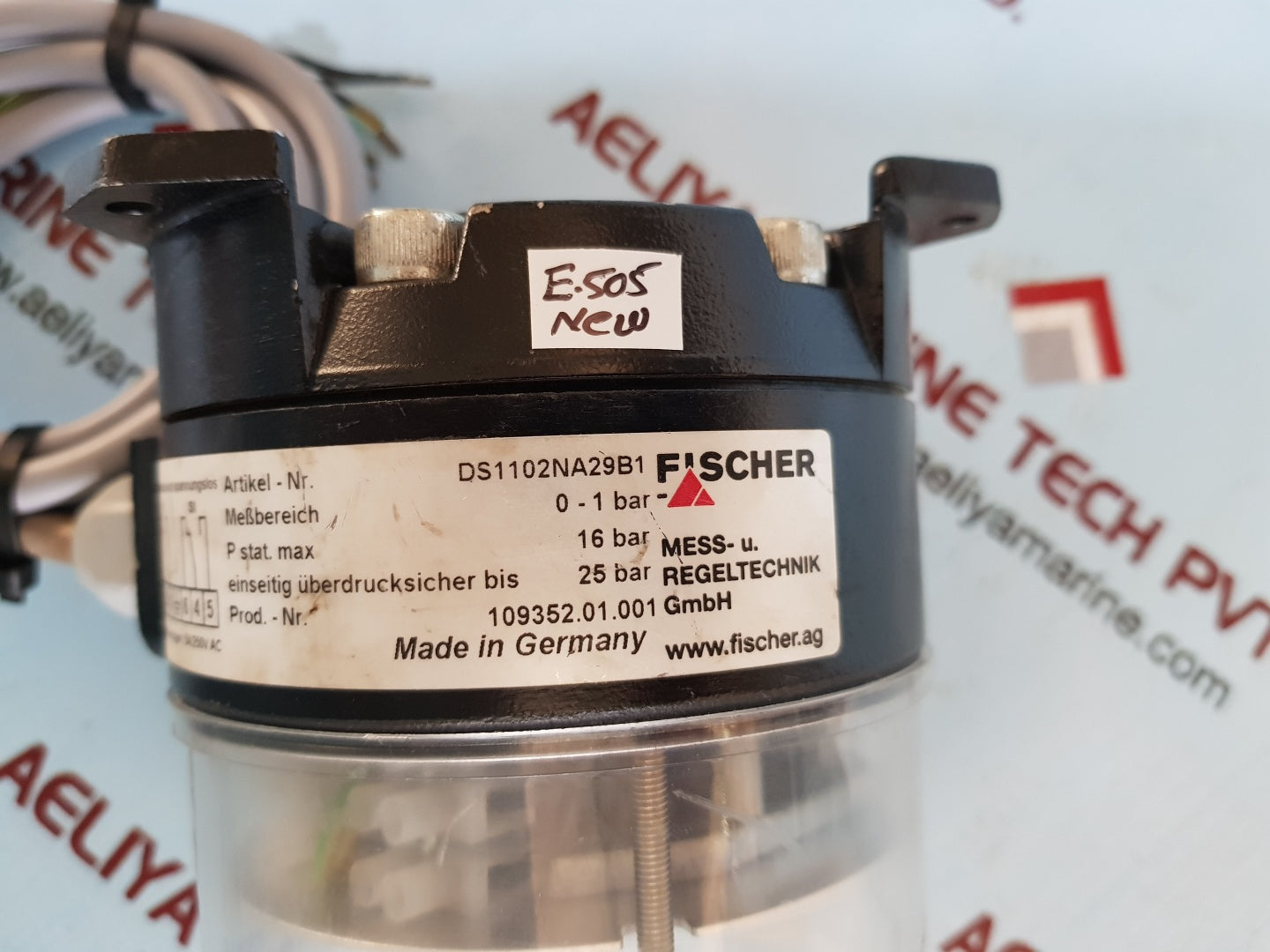 Fischer ds1102na29b1 pressure regulator
