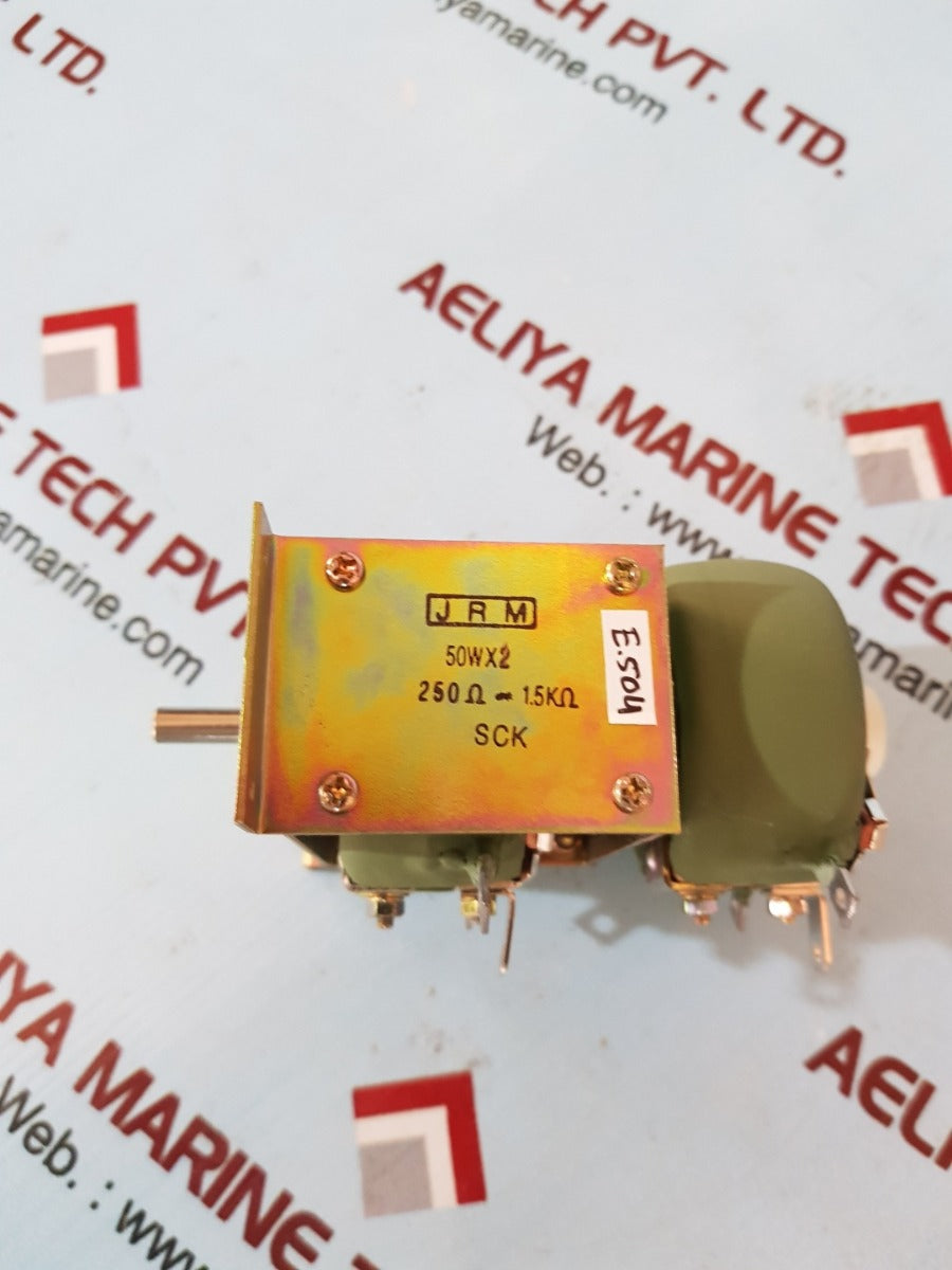 Jrm 50wx2 potentiometer 250 ohm-1.5k ohm