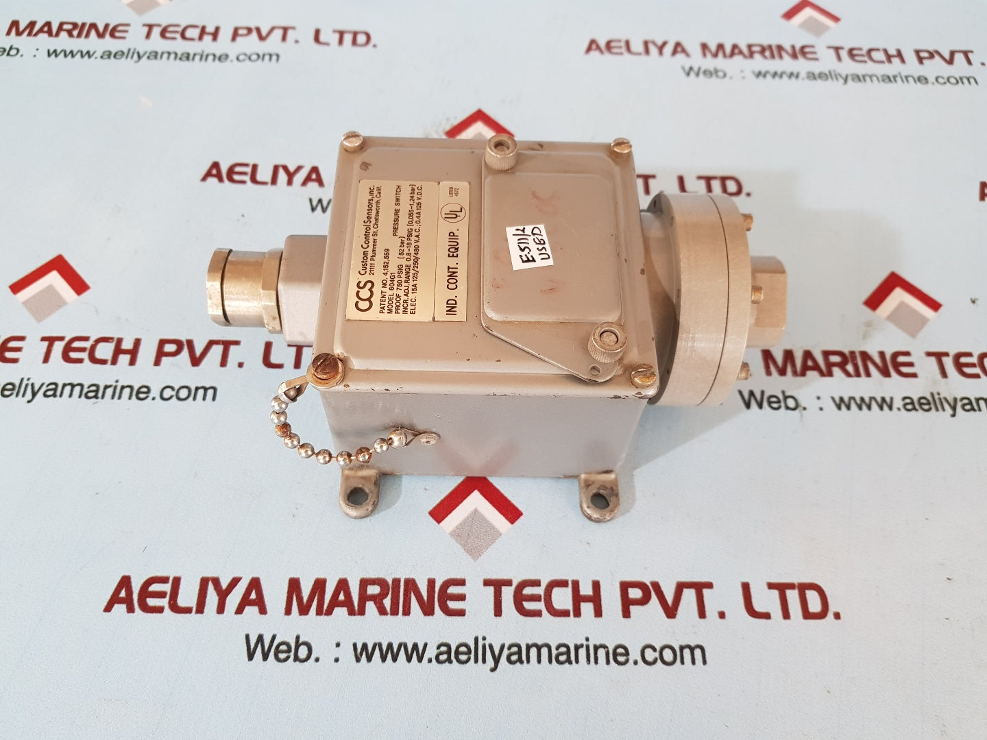 CCs 604g1 pressure switch