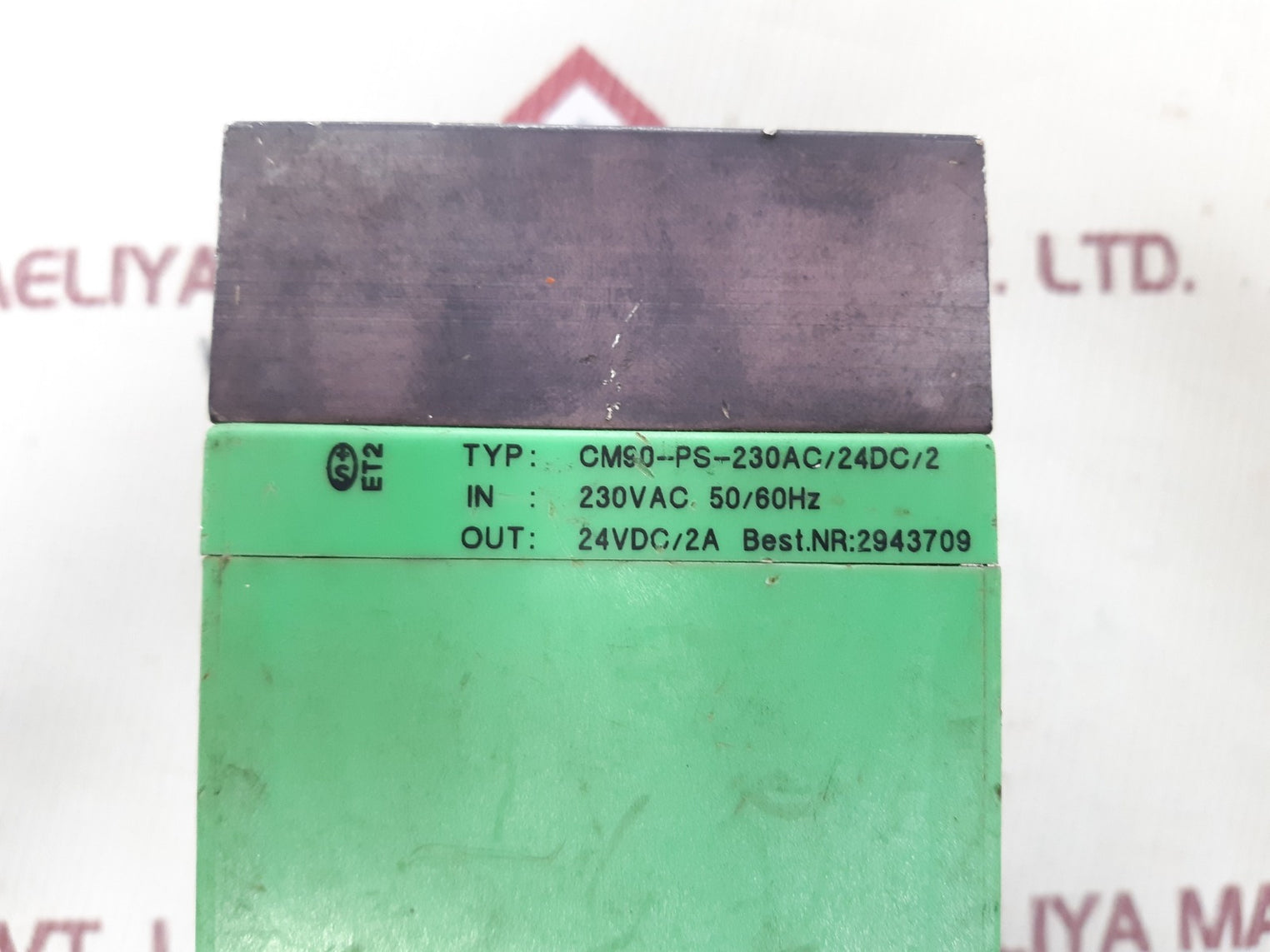 Phoenix contact cm90-ps-230ac/24dc/2 power supply