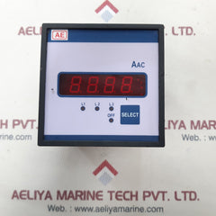 Automatic electric a.c.ammeter