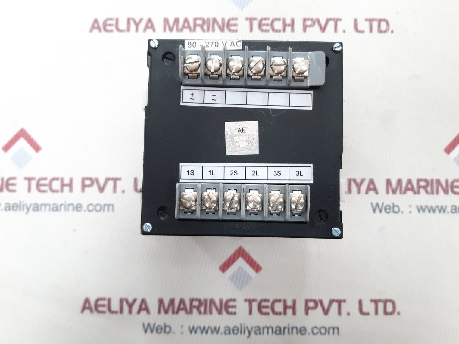 Automatic electric a.c.ammeter