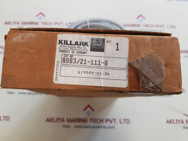 Killark stahl 8083/21-111-6 pilot light