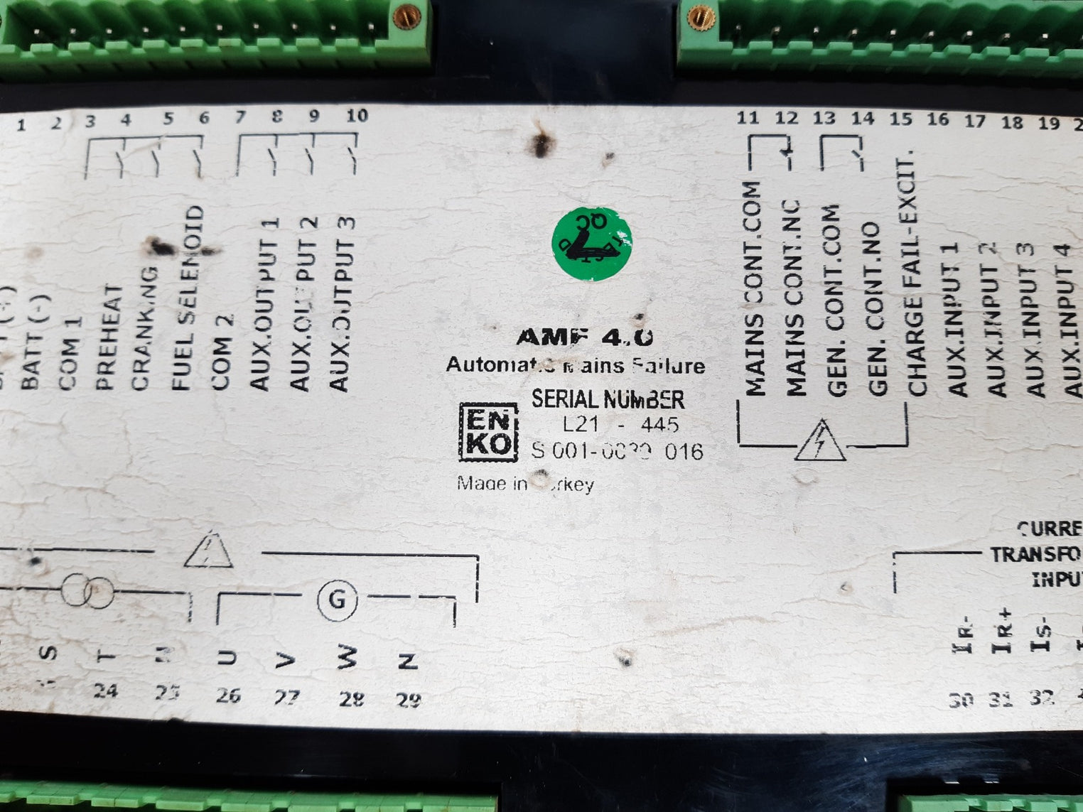 Amf 4.0 automatic mains failure