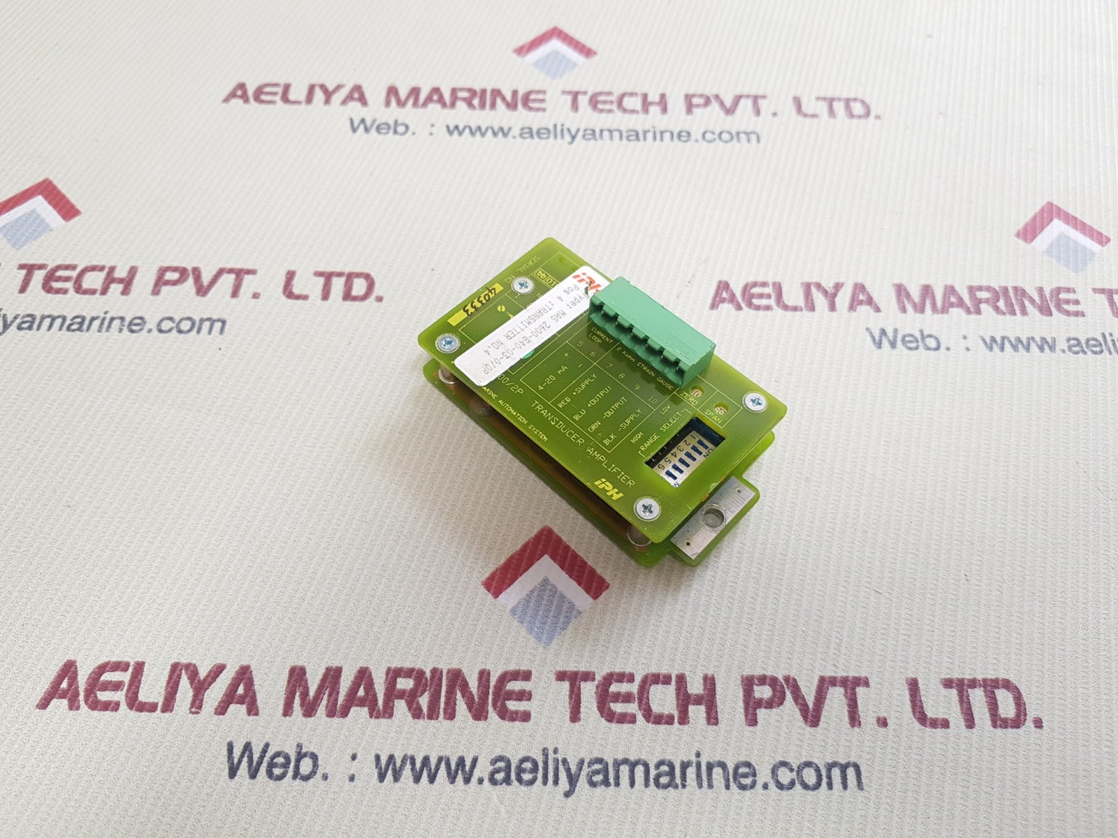 Iph mas 2600-g40-03-0/0p transducer amplifier