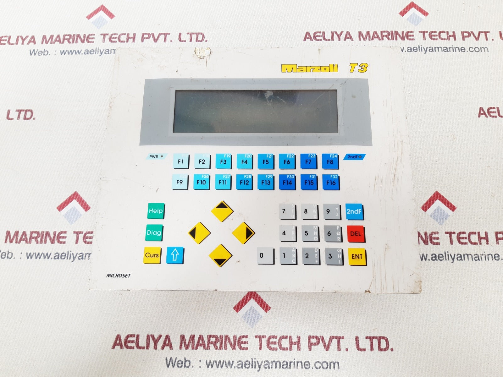 Microset marzoli t3 control panel t128.r.006.008.r1